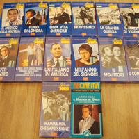 Lotto VHS Fabbri il Grande Cinema di Alberto Sordi