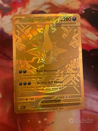 Carta pokemon darkrai gold