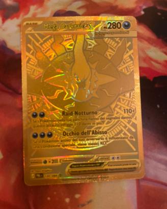 Carta pokemon darkrai gold