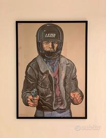 Manifesto per tiro a bersaglio vintage 