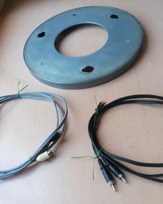Piatto Thorens serieTD cavi fono Thorens originali