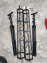 Struttura a traliccio per luci