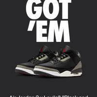 Air Jordan 3 Retro Levi’s Black Denim