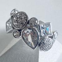 NUOVO Anello argento 925 TI SENTO misura 15