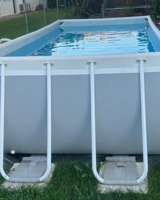 Piscina Intex 400x200 h107 + filtro a sabbia