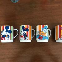 Serie 4 tazze mug personaggi Disney