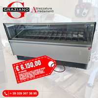 BANCO GELATERIA VETRINA GELATI ISA Millennium 24