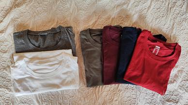 6 magliette T-shirt Decathlon XL