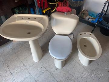 Sanitari Facis lavandino bidet e wc completo