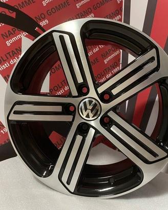 Cerchi Volkswagen golf 5 6 7 7,5 8 passat 18 polli