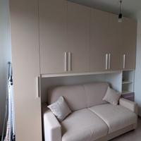 Armadio a Ponte 290x260 cm con Cassettiera