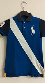 Polo Ralph Lauren Big Pony Blue - 7/8 anni 