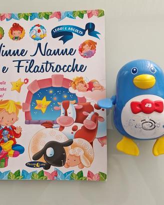 LIBRO PER BAMBINI + PINGUINO