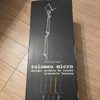 Tolomeo Micro Tavolo - Rosso anodizzato - Corpo La