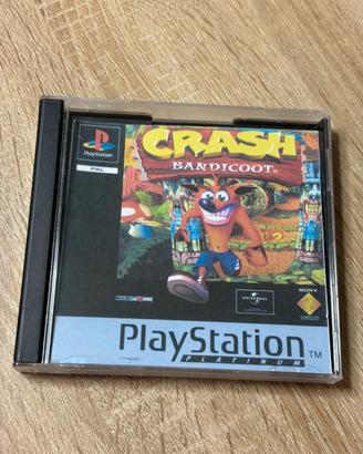 Crash Bandicoot PS1 PAL Platinum