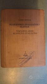 VOCABOLARIO SLOVENSKO-ITALIJANSKI SLOVENO-ITALIANO