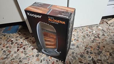 Stufa elettrica 1200 W, 3 elementi riscaldanti