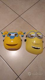 2 Maschere carnevale Super Wings + Minions 