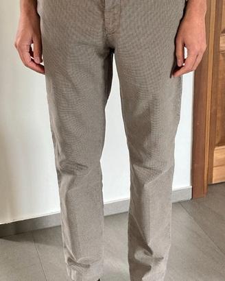 Pantaloni Il Lanificio taglia 46 quadretti fini