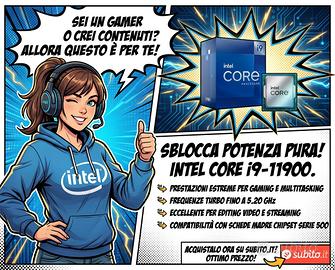 CPU INTEL I9-11900 LGA1200 PC DESKTOP PROCESSOR I9