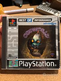 Oddworld Abe’s Oddysee Pal Uk PlayStation 1