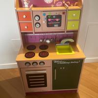 Cucina legno giocattolo