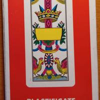 Carte da gioco trevisane incellofanate