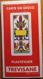 Carte da gioco trevisane incellofanate