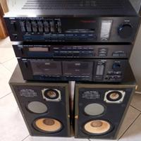 hi-fi Yamaha vintage 3 pezzi+ casse 