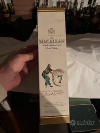 3 Macallan 7yo giovinetti + 2 Macallan Rich Cacao