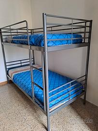 Letto a castello in ferro IKEA