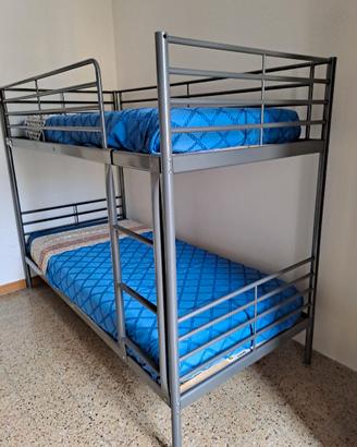 Letto a castello in ferro IKEA