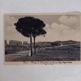 Tre cartoline affrancate nel 1927 1936 e 1939