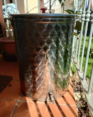 fusto vino acciaio inox