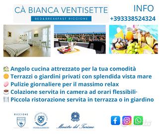 Monolocali a Riccione vista mare