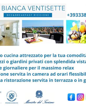 Monolocali a Riccione vista mare