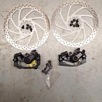Kit freni a disco meccanici bici NUOVO