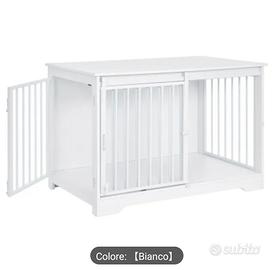 kennel mobiletto bianco