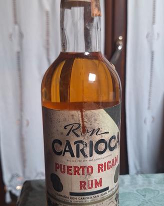 Rum Ron Carioca Puerto Rican raro 