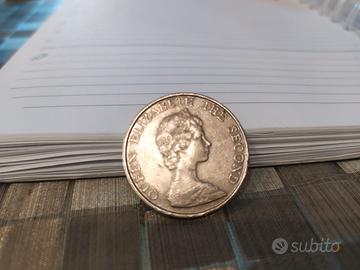 5 dollari Hong Kong Regina Elisabetta II 1982 