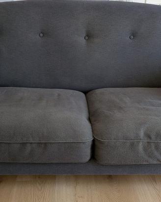 Divano 2 posti IKEA color antracite