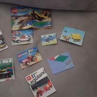 9 istruzioni lego vintage
