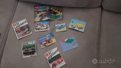 9 istruzioni lego vintage