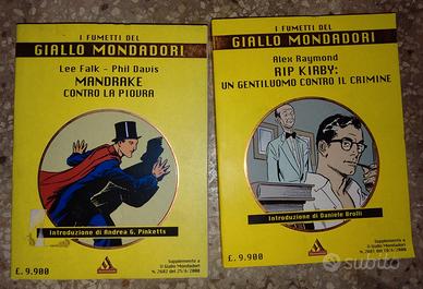 I fumetti del giallo Mondadori 