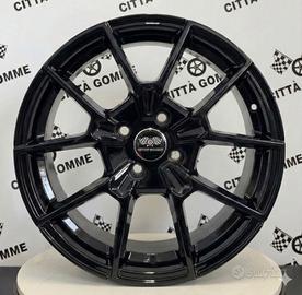4 CERCHI IN LEGA FIAT 124 SPIDER GRANDE PUNTO DA 1