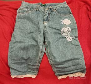 Pantaloncini corti in jeans Benetton  12 anni