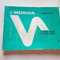 Honda VFR 750 R (RC 30) 1987 catalogo ricambi