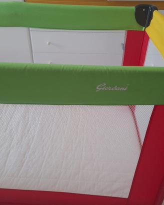 Culla da campeggio con materasso