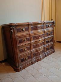 🔥 CASSETTIERA IN LEGNO MASSICCIO ARTIGIANALE