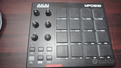 MIDI USB Akai MPD218 Per Musica